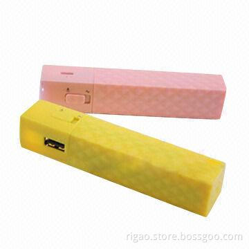 Best gifts diamond power bank with flashlight